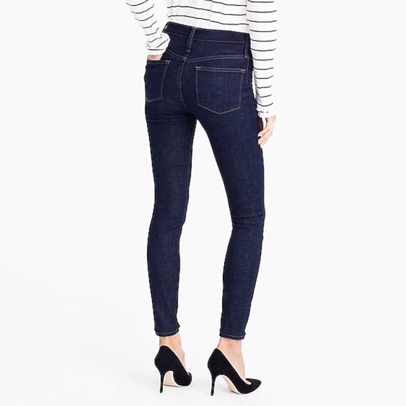 J. Crew Denim - Jcrew 9” High Rise Classic Rinse Toothpick Jeans